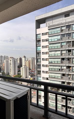 Apartamento para alugar com 25m², 1 quarto e sem vaga Apartamento para alugar com 25m², 1 quarto e sem vagaVaranda