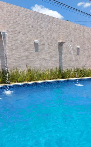 Casa de condomínio para alugar com 50m², 2 quartos e 2 vagas Casa de condomínio para alugar com 50m², 2 quartos e 2 vagasÁrea comum - Piscina