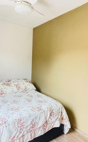Casa de condomínio para alugar com 50m², 2 quartos e 2 vagas Casa de condomínio para alugar com 50m², 2 quartos e 2 vagasQuarto 1