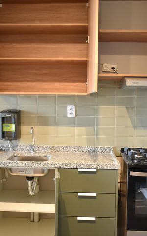 Apartamento à venda com 30m², 1 quarto e sem vagaArmários