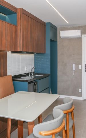Apartamento para alugar com 33m², 1 quarto e sem vaga Apartamento para alugar com 33m², 1 quarto e sem vagaSala