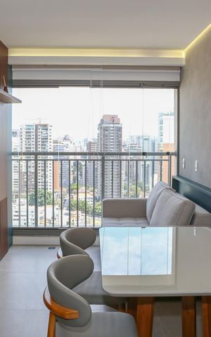 Apartamento para alugar com 33m², 1 quarto e sem vaga Apartamento para alugar com 33m², 1 quarto e sem vagaSala