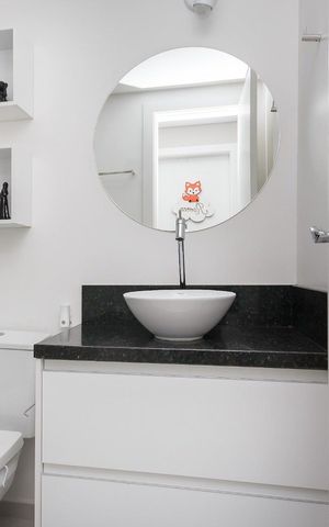 Apartamento à venda com 116m², 2 quartos e 2 vagas Apartamento à venda com 116m², 2 quartos e 2 vagasBanheiro 1