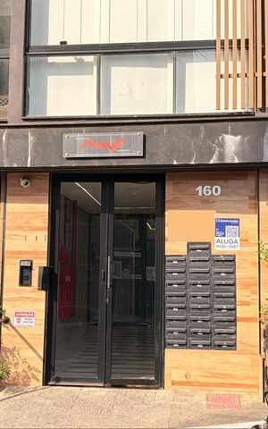 Studio para alugar com 35m², 1 quarto e sem vaga Studio para alugar com 35m², 1 quarto e sem vagaFachada