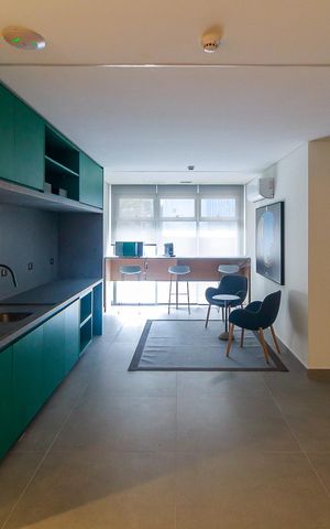 Studio à venda com 30m², 1 quarto e sem vagaÁrea comum