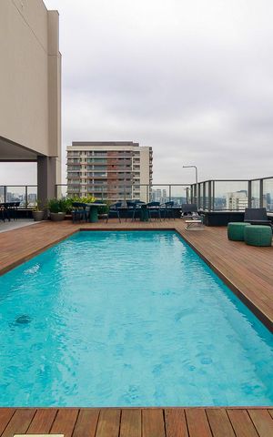 Studio à venda com 30m², 1 quarto e sem vagaÁrea comum