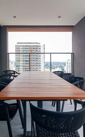 Studio à venda com 30m², 1 quarto e sem vagaÁrea comum