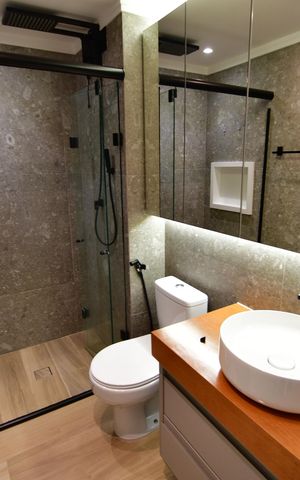 Apartamento para alugar com 40m², 1 quarto e 1 vagaBanheiro