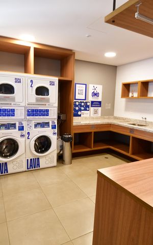 Apartamento para alugar com 40m², 1 quarto e 1 vagaLavanderia