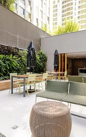 Apartamento à venda com 44m², 1 quarto e 1 vaga Apartamento à venda com 44m², 1 quarto e 1 vagaÁrea comum