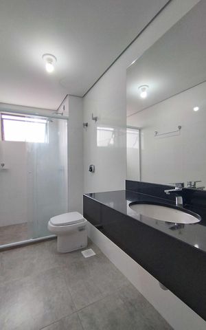 Apartamento para alugar com 60m², 3 quartos e 1 vaga Apartamento para alugar com 60m², 3 quartos e 1 vagaBanheiro da suíte