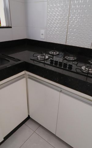 Casa para alugar com 70m², 2 quartos e 2 vagasCozinha