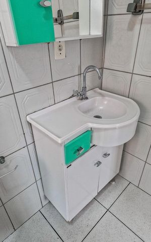Casa para alugar com 70m², 2 quartos e sem vaga Casa para alugar com 70m², 2 quartos e sem vagaBanheiro da Suíte