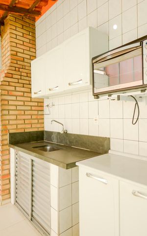Casa para alugar com 100m², 2 quartos e 3 vagasÁrea gourmet