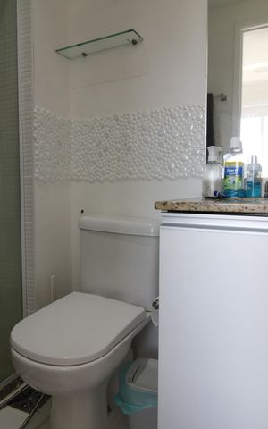 Apartamento à venda com 74m², 3 quartos e 1 vagaBanheiro da Suíte 3