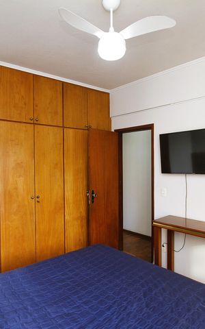 Apartamento para alugar com 96m², 3 quartos e 2 vagasQuarto 1 - Suíte