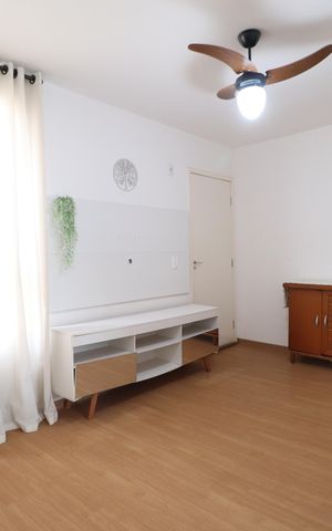 Apartamento para alugar com 44m², 2 quartos e 1 vagaSala