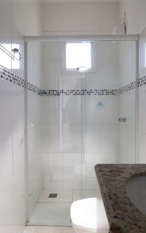 Apartamento para alugar com 65m², 2 quartos e 2 vagasBanheiro do Quarto 2
