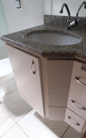 Apartamento para alugar com 65m², 2 quartos e 2 vagasBanheiro Social
