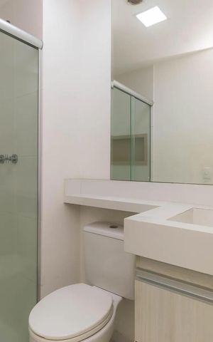 Apartamento para alugar com 70m², 2 quartos e 1 vaga Apartamento para alugar com 70m², 2 quartos e 1 vagaBanheiro 1