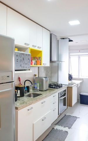 Apartamento à venda com 68m², 2 quartos e 1 vagaCozinha