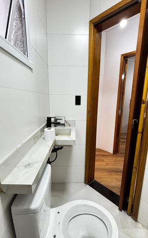 Apartamento à venda com 100m², 2 quartos e 1 vaga Apartamento à venda com 100m², 2 quartos e 1 vagaBanheiro Social