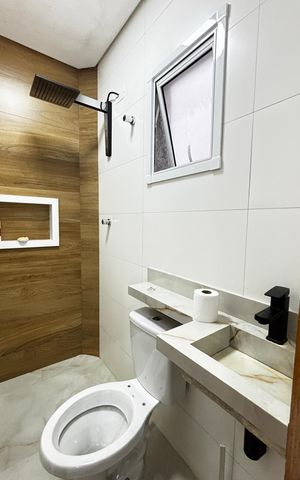 Apartamento à venda com 100m², 2 quartos e 1 vaga Apartamento à venda com 100m², 2 quartos e 1 vagaBanheiro Social