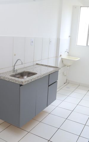 Apartamento à venda com 67m², 2 quartos e 1 vagaCozinha Americana