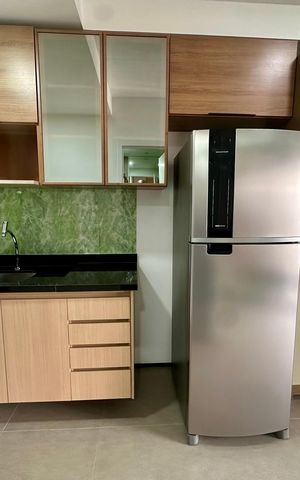 Studio para alugar com 25m², 1 quarto e sem vaga Studio para alugar com 25m², 1 quarto e sem vagaCozinha