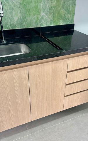 Studio para alugar com 25m², 1 quarto e sem vaga Studio para alugar com 25m², 1 quarto e sem vagaCozinha
