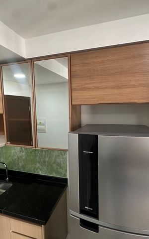 Studio para alugar com 25m², 1 quarto e sem vaga Studio para alugar com 25m², 1 quarto e sem vagaCozinha