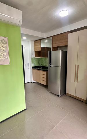 Studio para alugar com 25m², 1 quarto e sem vaga Studio para alugar com 25m², 1 quarto e sem vagaStudio
