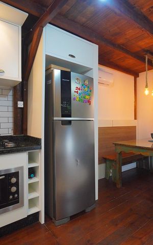 Casa para alugar com 70m², 2 quartos e 3 vagasCozinha 