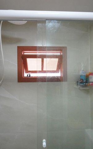 Casa para alugar com 70m², 2 quartos e 3 vagasBanheiro