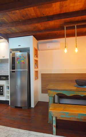 Casa para alugar com 70m², 2 quartos e 3 vagasCozinha 