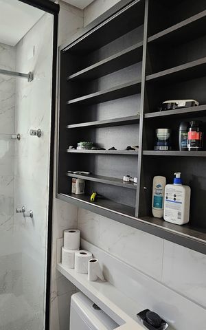Apartamento à venda com 140m², 3 quartos e 3 vagas Apartamento à venda com 140m², 3 quartos e 3 vagasBanheiro 1