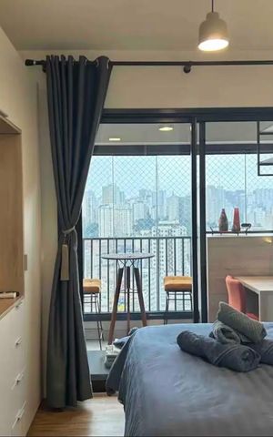 Studio à venda com 25m², 1 quarto e sem vaga Studio à venda com 25m², 1 quarto e sem vagaSala/Quarto