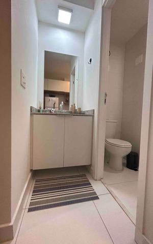Studio à venda com 25m², 1 quarto e sem vaga Studio à venda com 25m², 1 quarto e sem vagaBanheiro