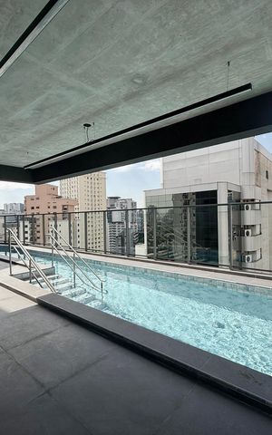Studio à venda com 24m², 1 quarto e sem vaga Studio à venda com 24m², 1 quarto e sem vagaPiscina