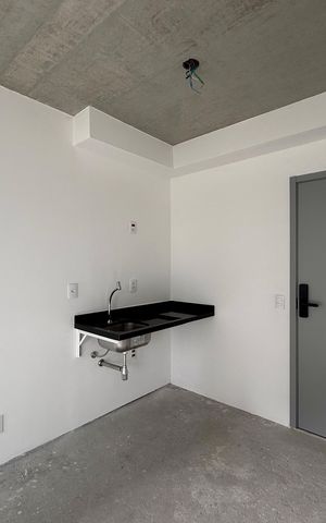 Studio à venda com 24m², 1 quarto e sem vaga Studio à venda com 24m², 1 quarto e sem vagaCozinha