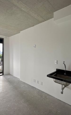 Studio à venda com 24m², 1 quarto e sem vaga Studio à venda com 24m², 1 quarto e sem vagaCozinha
