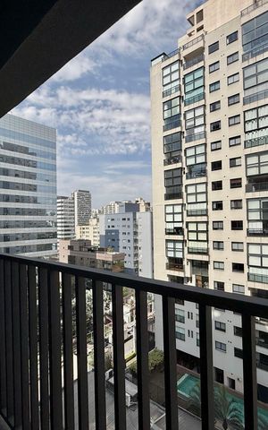 Studio à venda com 24m², 1 quarto e sem vaga Studio à venda com 24m², 1 quarto e sem vagaSacada