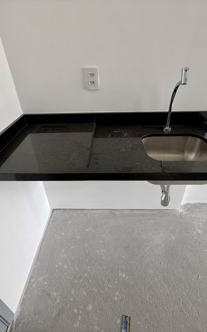Studio à venda com 24m², 1 quarto e sem vaga Studio à venda com 24m², 1 quarto e sem vagaCozinha