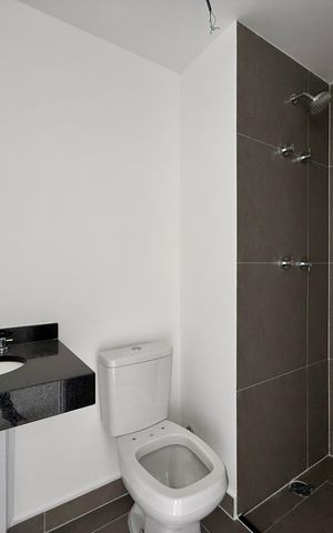 Studio à venda com 24m², 1 quarto e sem vaga Studio à venda com 24m², 1 quarto e sem vagaBanheiro