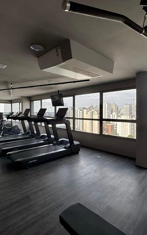 Studio à venda com 24m², 1 quarto e sem vaga Studio à venda com 24m², 1 quarto e sem vagaAcademia