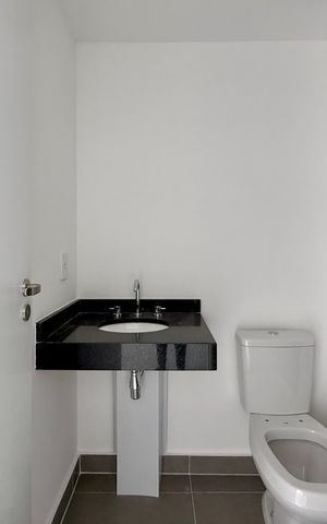 Studio à venda com 24m², 1 quarto e sem vaga Studio à venda com 24m², 1 quarto e sem vagaBanheiro