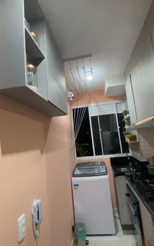 Apartamento para alugar com 41m², 2 quartos e sem vaga Apartamento para alugar com 41m², 2 quartos e sem vagaLavanderia