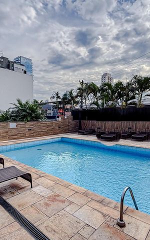 Apartamento para alugar com 74m², 3 quartos e 1 vagaÁrea comum - Piscina