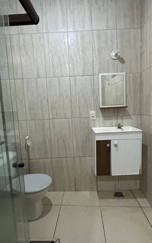 Casa para alugar com 75m², 2 quartos e sem vagaBanheiro da Suíte