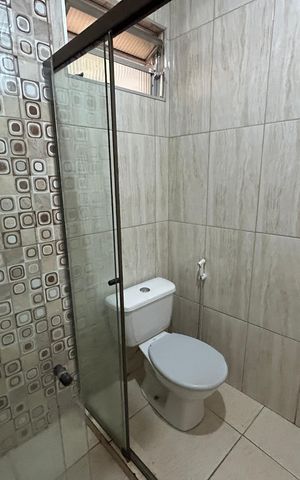 Casa para alugar com 75m², 2 quartos e sem vagaBanheiro da Suíte